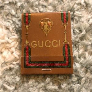 Vintage Gucci Matchbook w/ matches unused